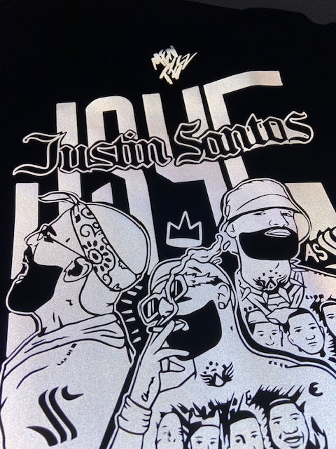 JS4E, Arcángel tshirt , Justin Santos por siempre