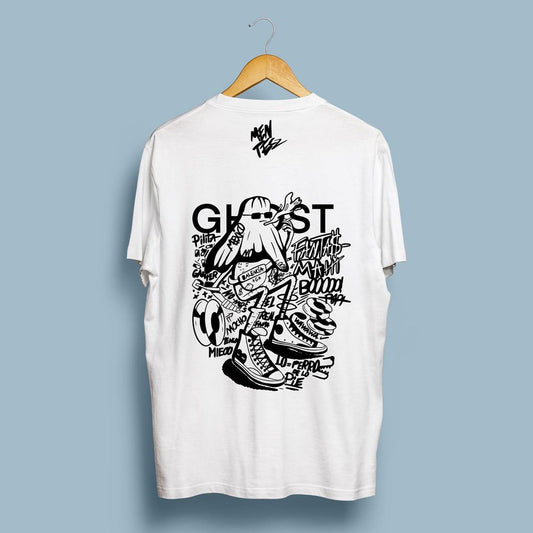 GHOST tshirt, Ghost smoking relax