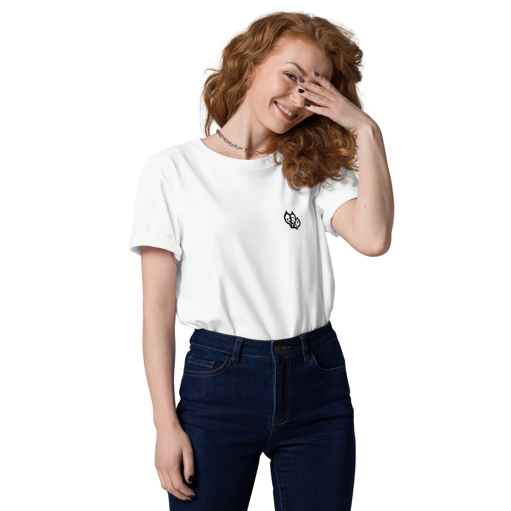 Girl's NASA Dusk Logo T-Shirt - White - Medium